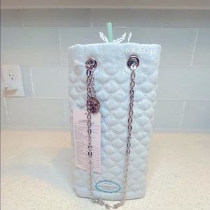 HTF, Mint Starbucks Tumbler Bag/Carrier Korea